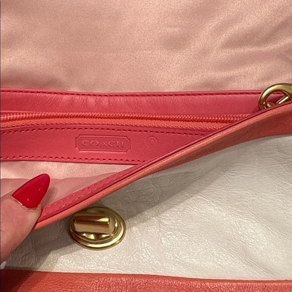 Coach Cricket Flap Wristlet /Clutch - Picture 8 of 9